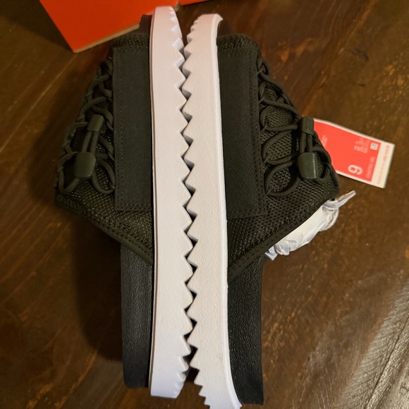 NEW Nike Asuna Black Slide Sandals In Box - 9M - Picture 4 of 9